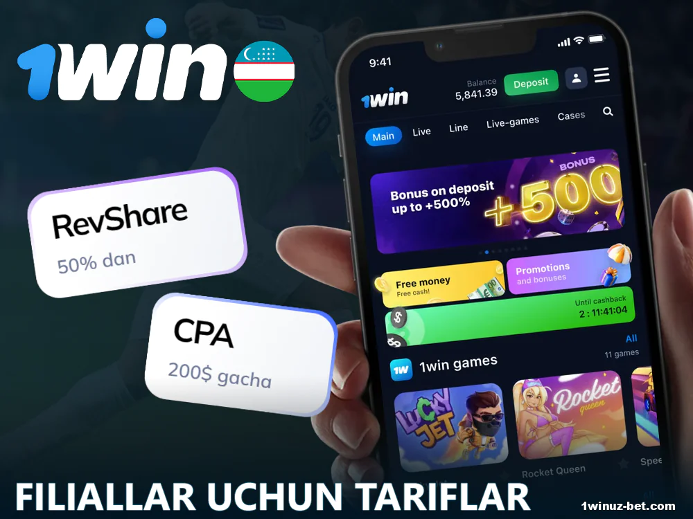 1Win O'zbekiston filiallari uchun to'lov imkoniyatlari