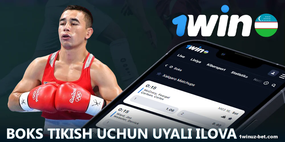 1Win O'zbekiston ilovasida boksga tikish