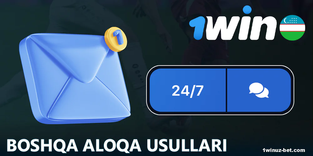 1Win O'zbekistonni qo'llab-quvvatlashning boshqa usullari