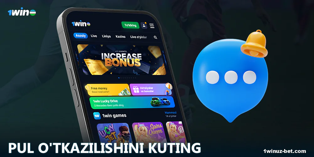 1Win O'zbekiston da pul yechib olinishini kuting