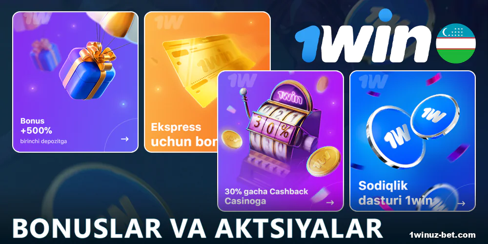 O'zbekistonlik futbolchilar uchun bonus dasturi 1Win