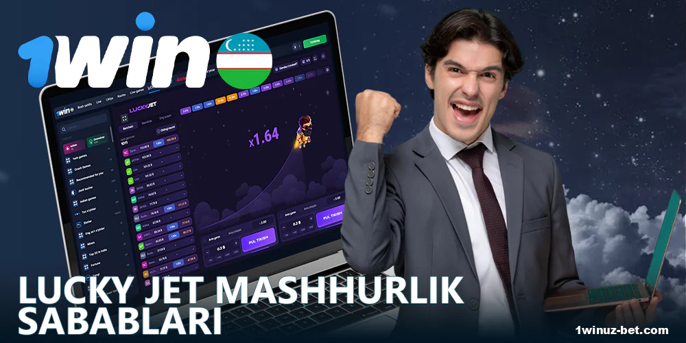 1Win O'zbekistondagi Lucky Jet o'yinining mashhurligi