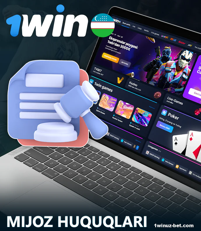 O'zbekiston 1Win o'yinchilarining huquqlari
