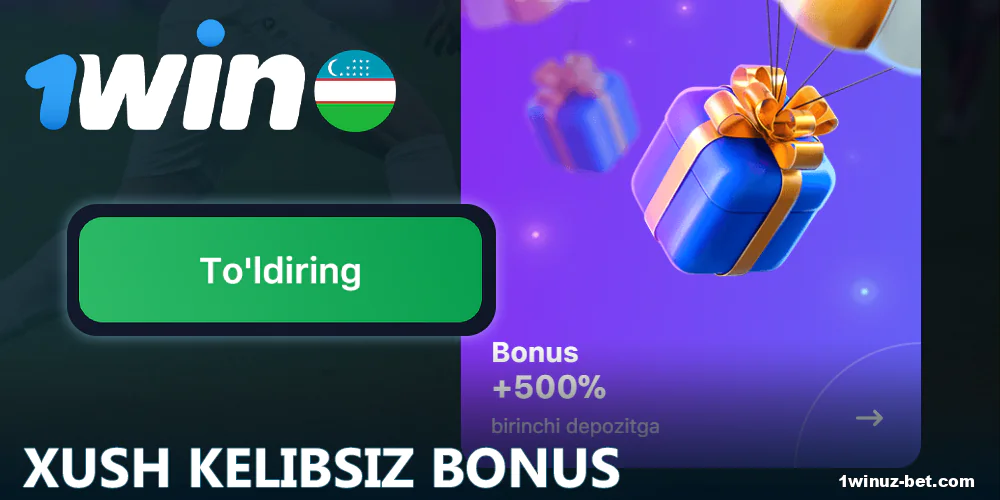 1Win O'zbekiston o'yinchilari uchun xush kelibsiz bonusi