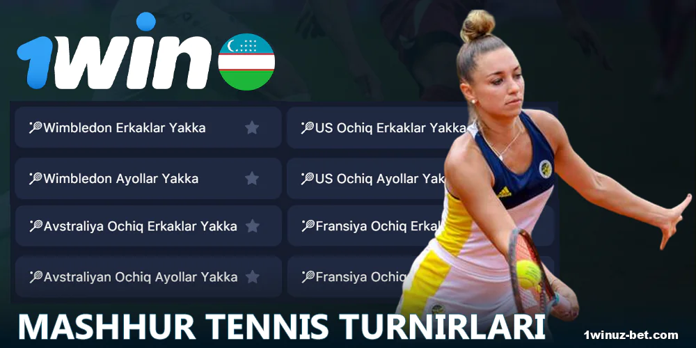1Win O'zbekistondagi tennis turnirlari