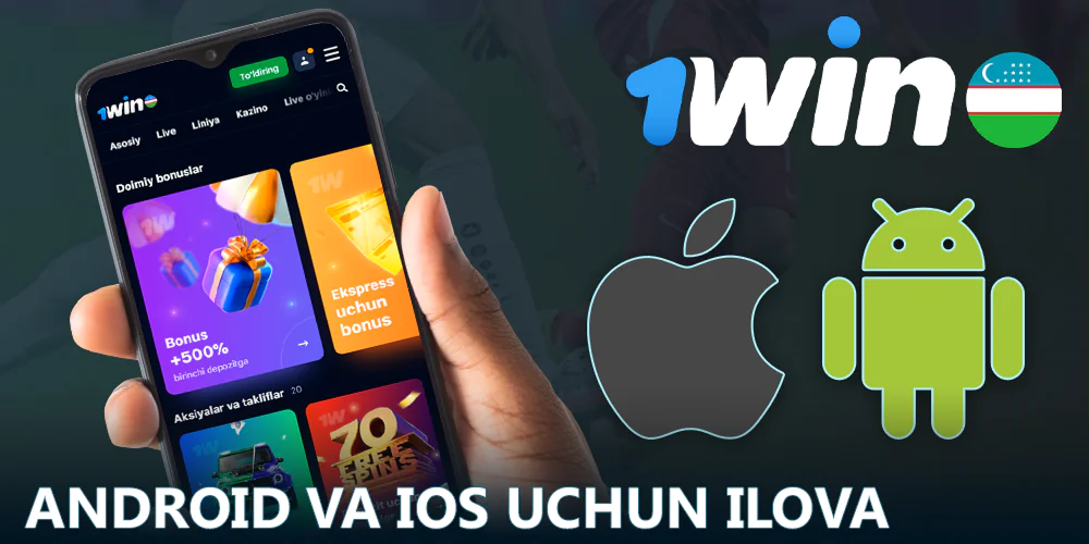 O'zbekistonlik foydalanuvchilar uchun mobil ilova 1Win