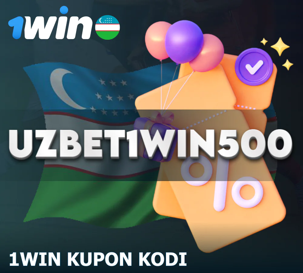 O'zbekistonlik o'yinchilar uchun 1Win kupon kodi